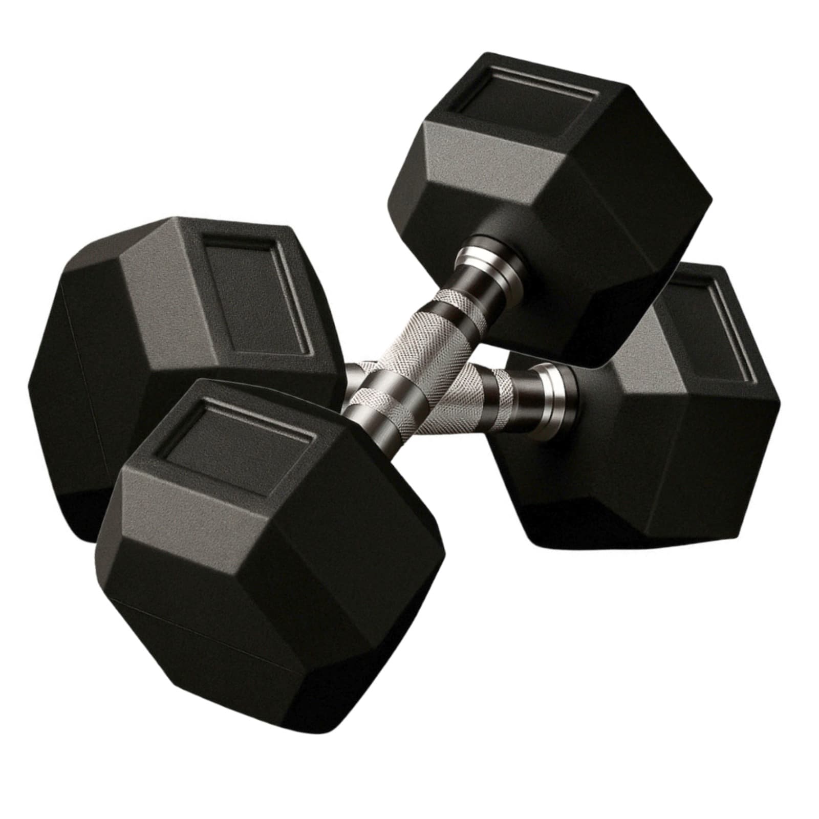 Rubber Hex Dumbbell